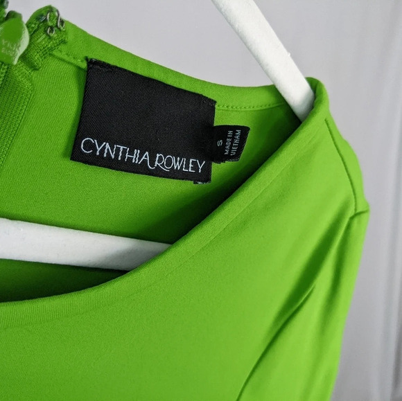 Cynthia Rowley Dress Neon Vibrant - Picture 7 of 8